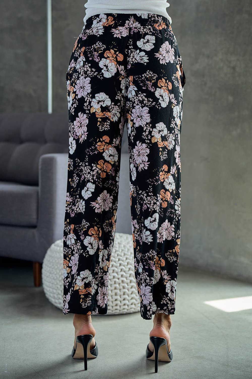 Betsy Floral Wide Leg Pants