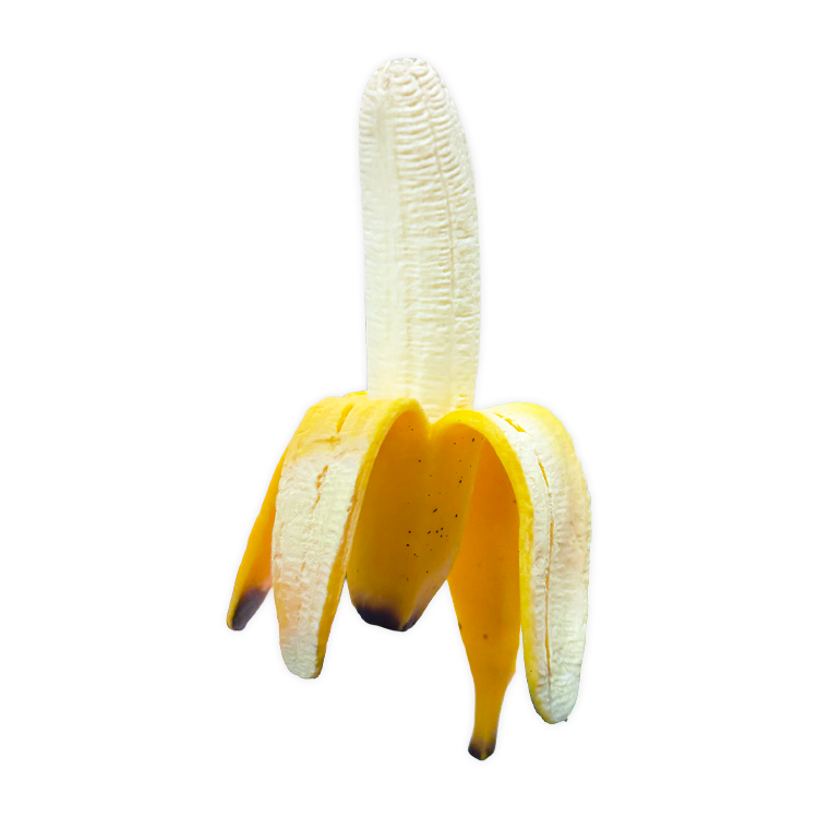 Fun Doh Squishy Banana Stress Relief Toy - 6/Display: Wholesale Price