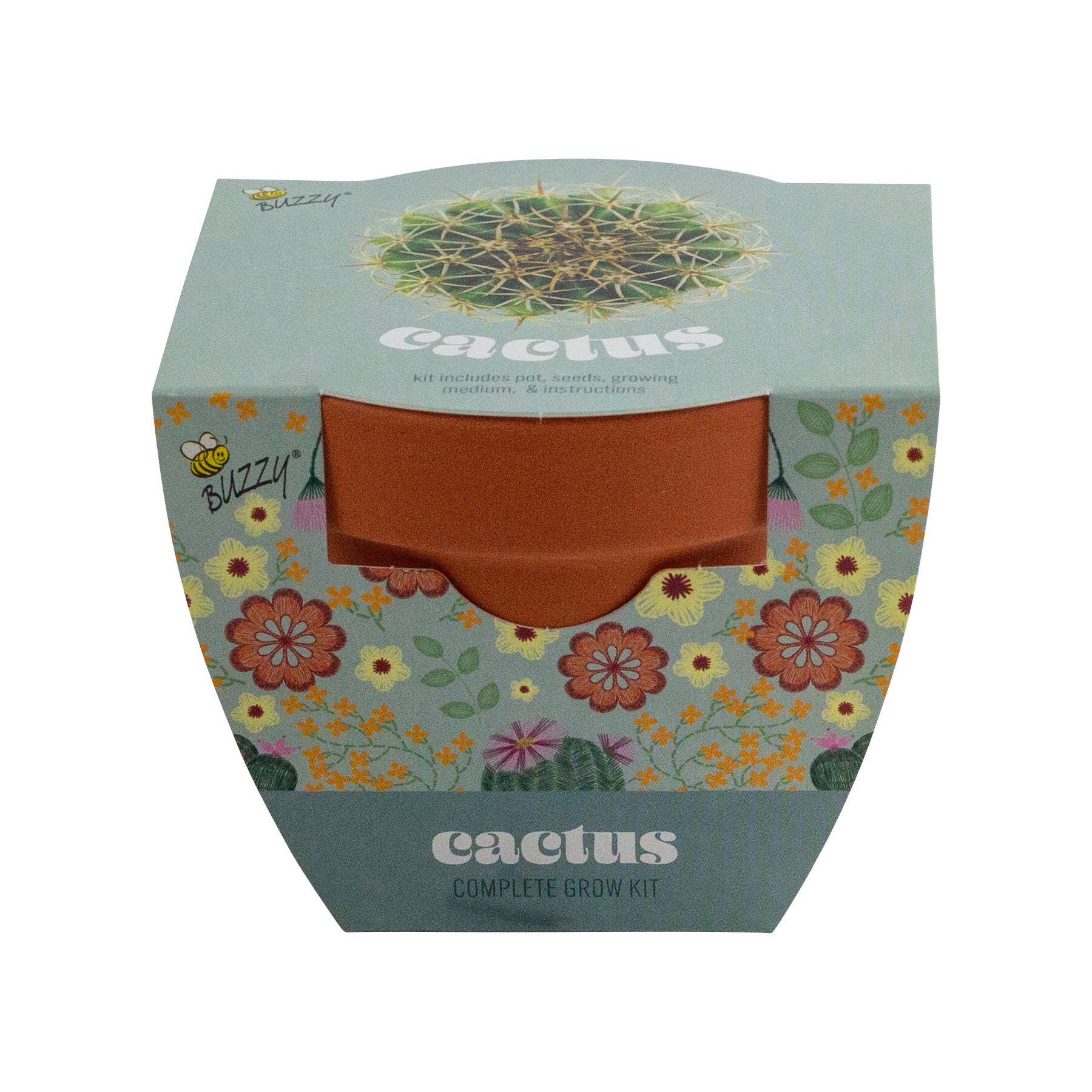 Cactus Terra Cotta Grow Kit