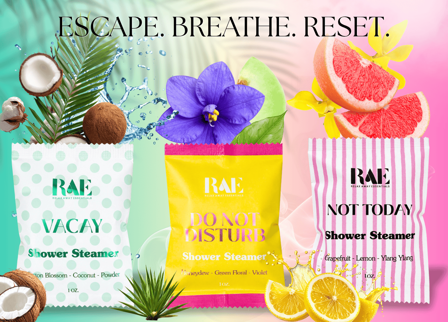 Calm The Chaos 6 Pack Shower Steamers