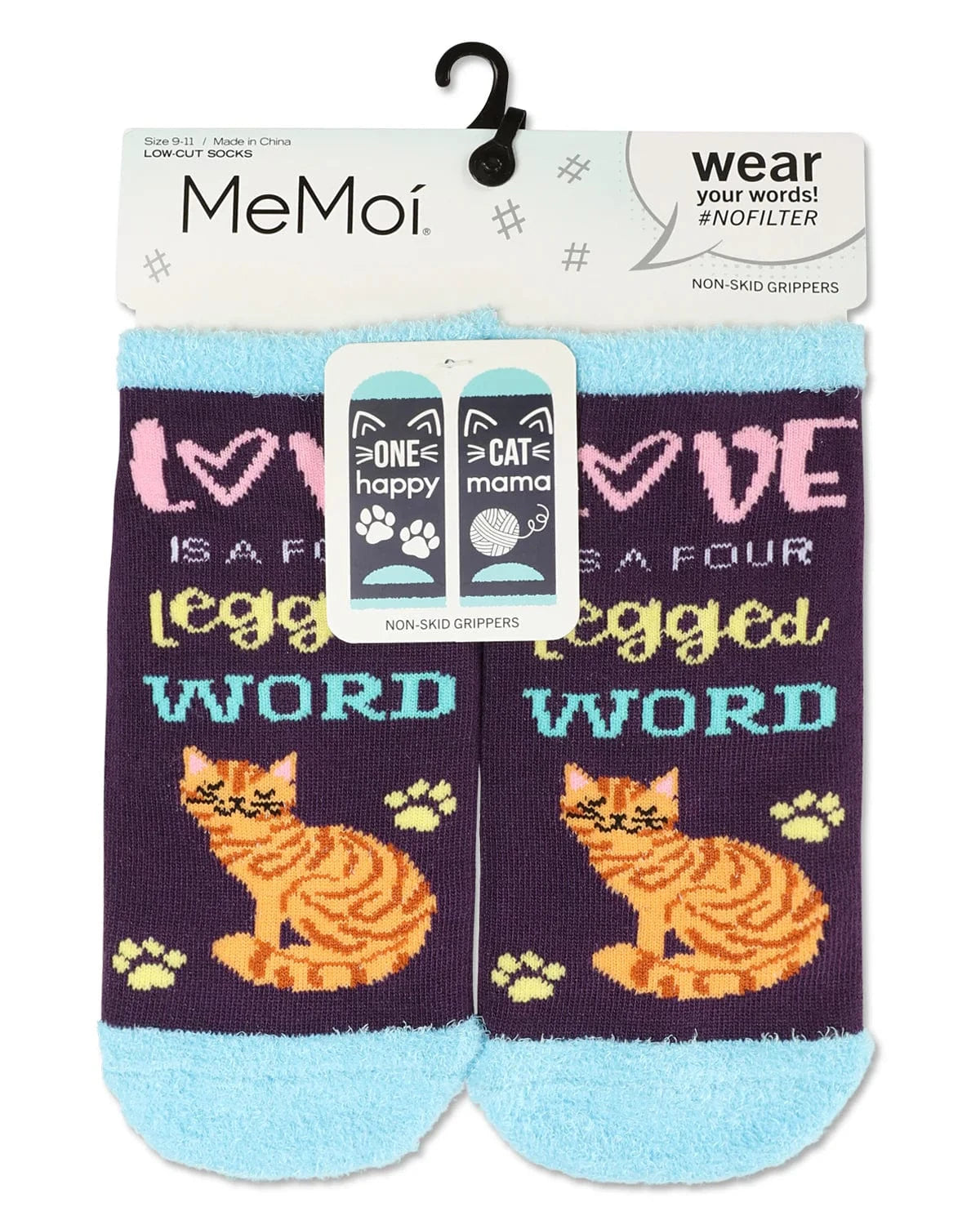 Cat Mom Ankle Slipper Socks