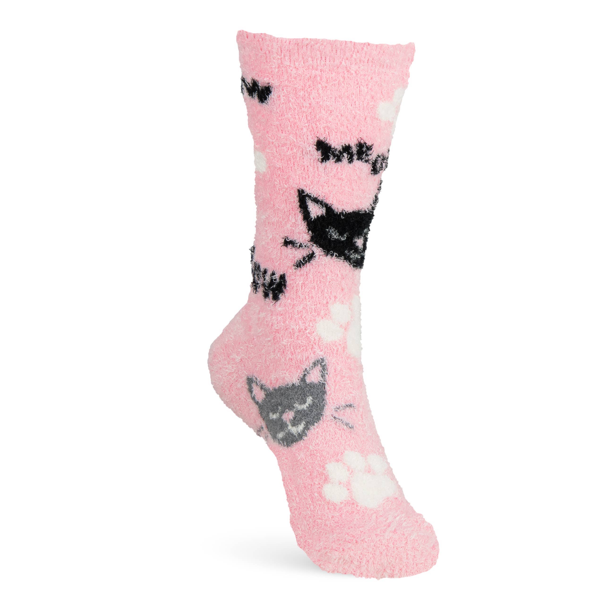 Cats Fuzzy Socks