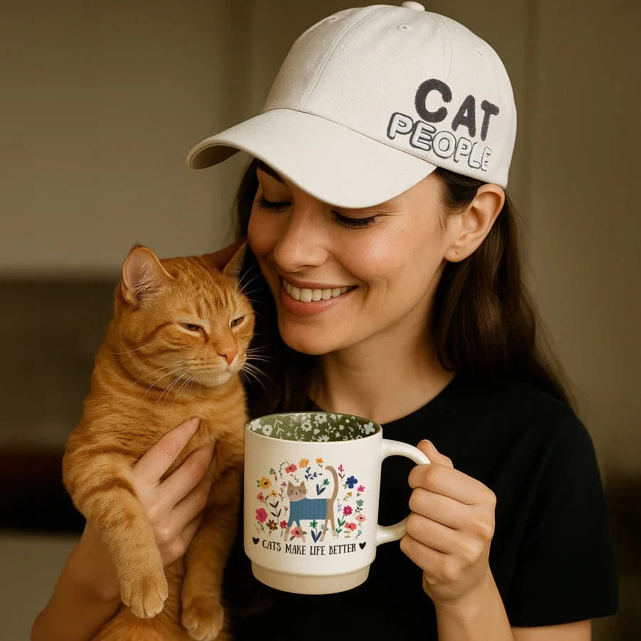 Pavilion Coffee Mug Cats Make Life Better Coffee Mug
