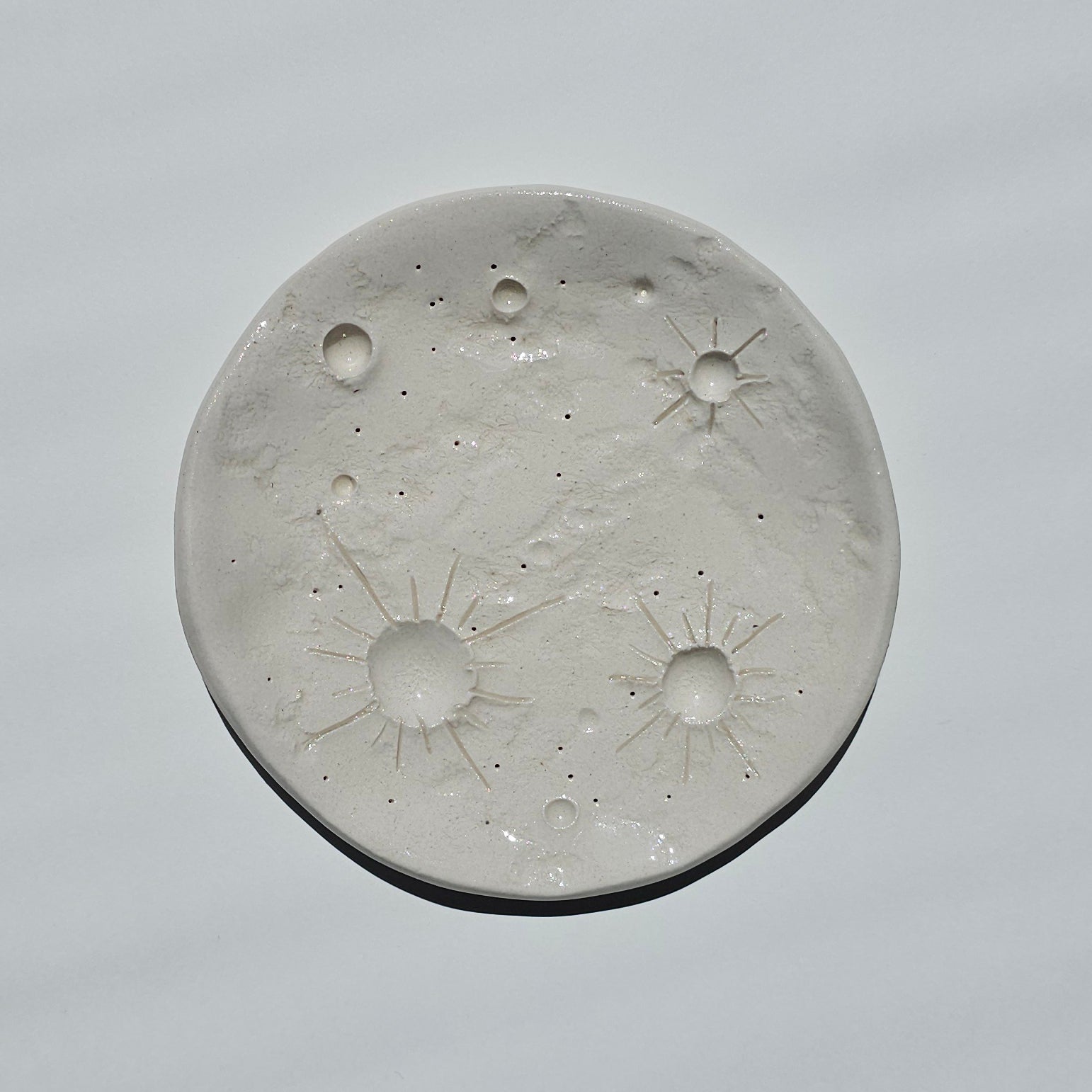 Ceramic Moon Jewelry Dish