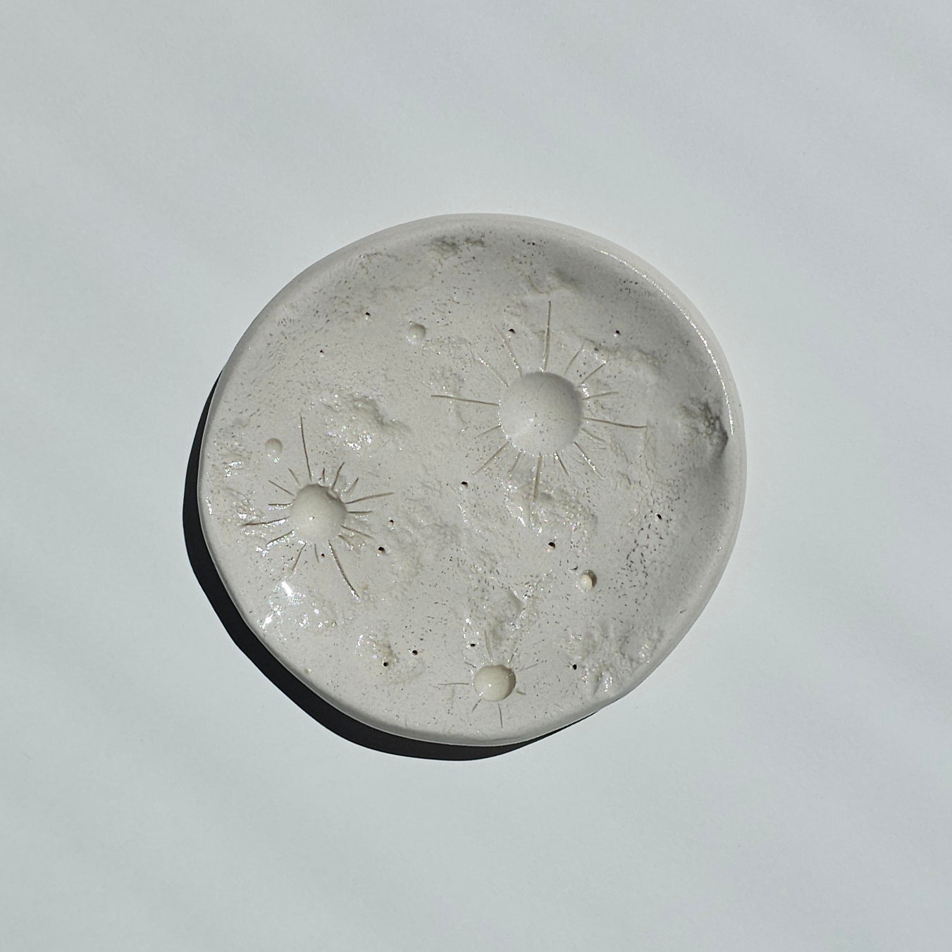 Ceramic Moon Jewelry Dish
