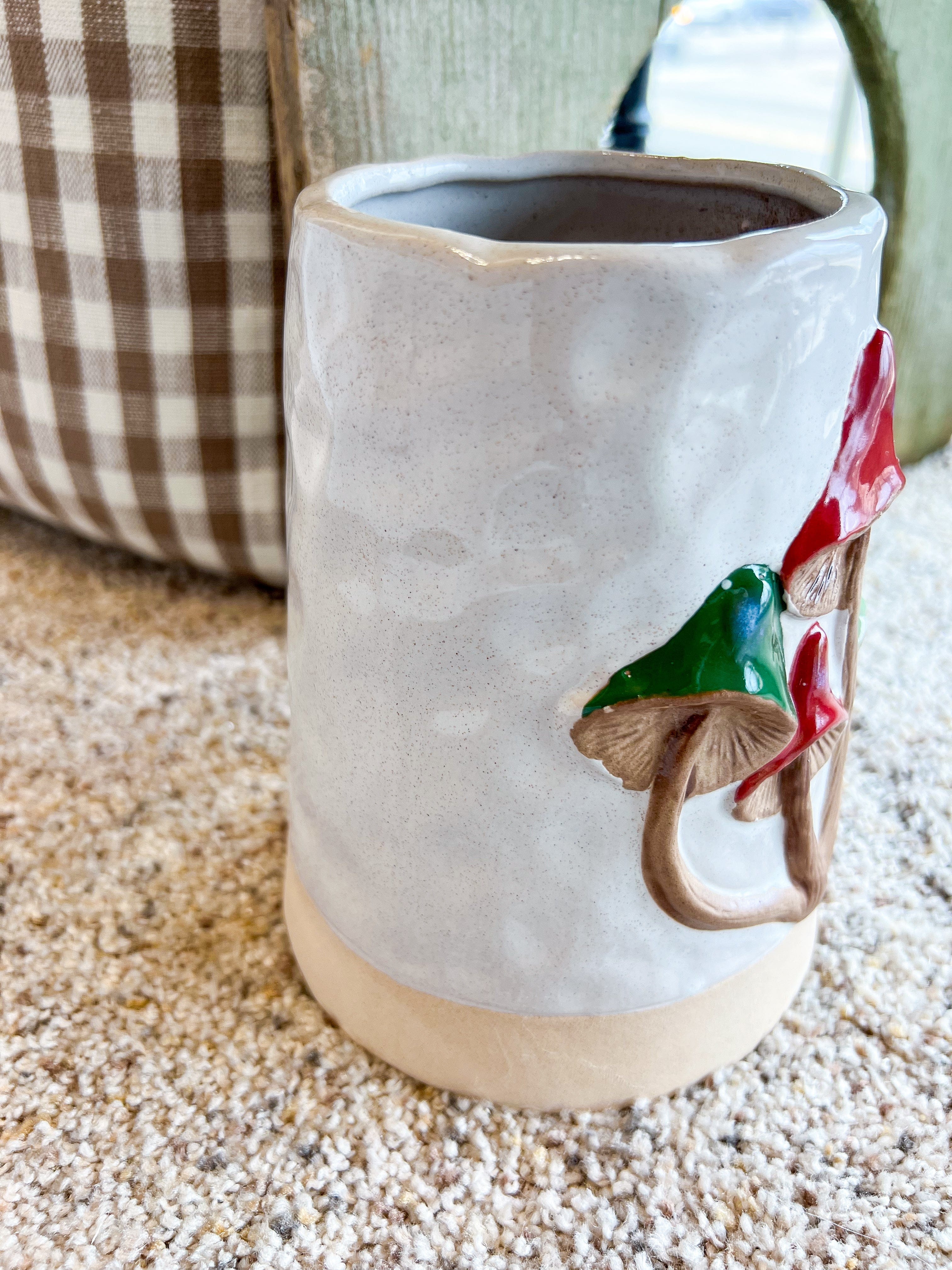 APM #4 (Andy) Ceramic Mushroom Vase Ceramic Mushroom Vase