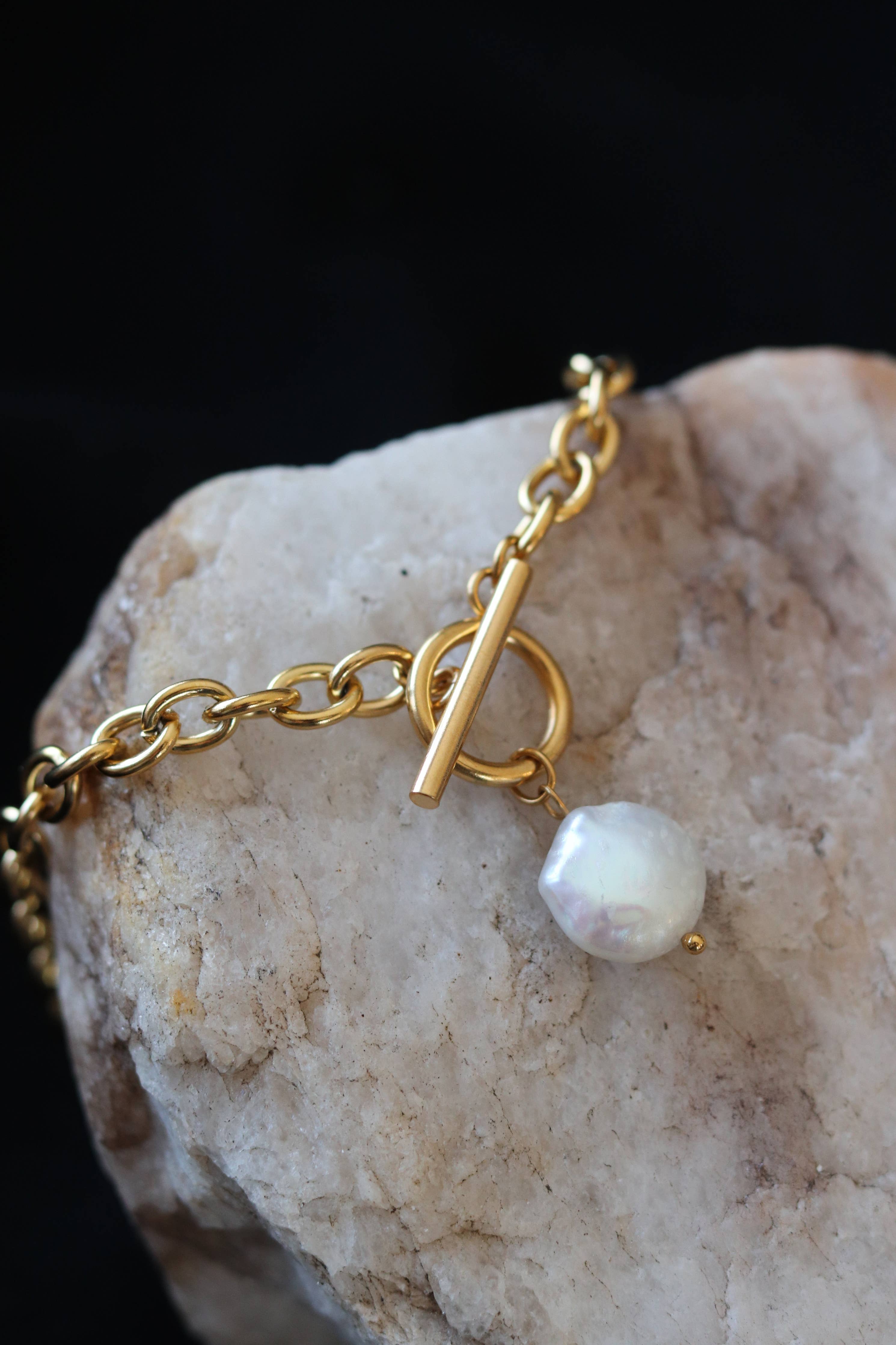Charlotte Freshwater Pearl 18K Necklace