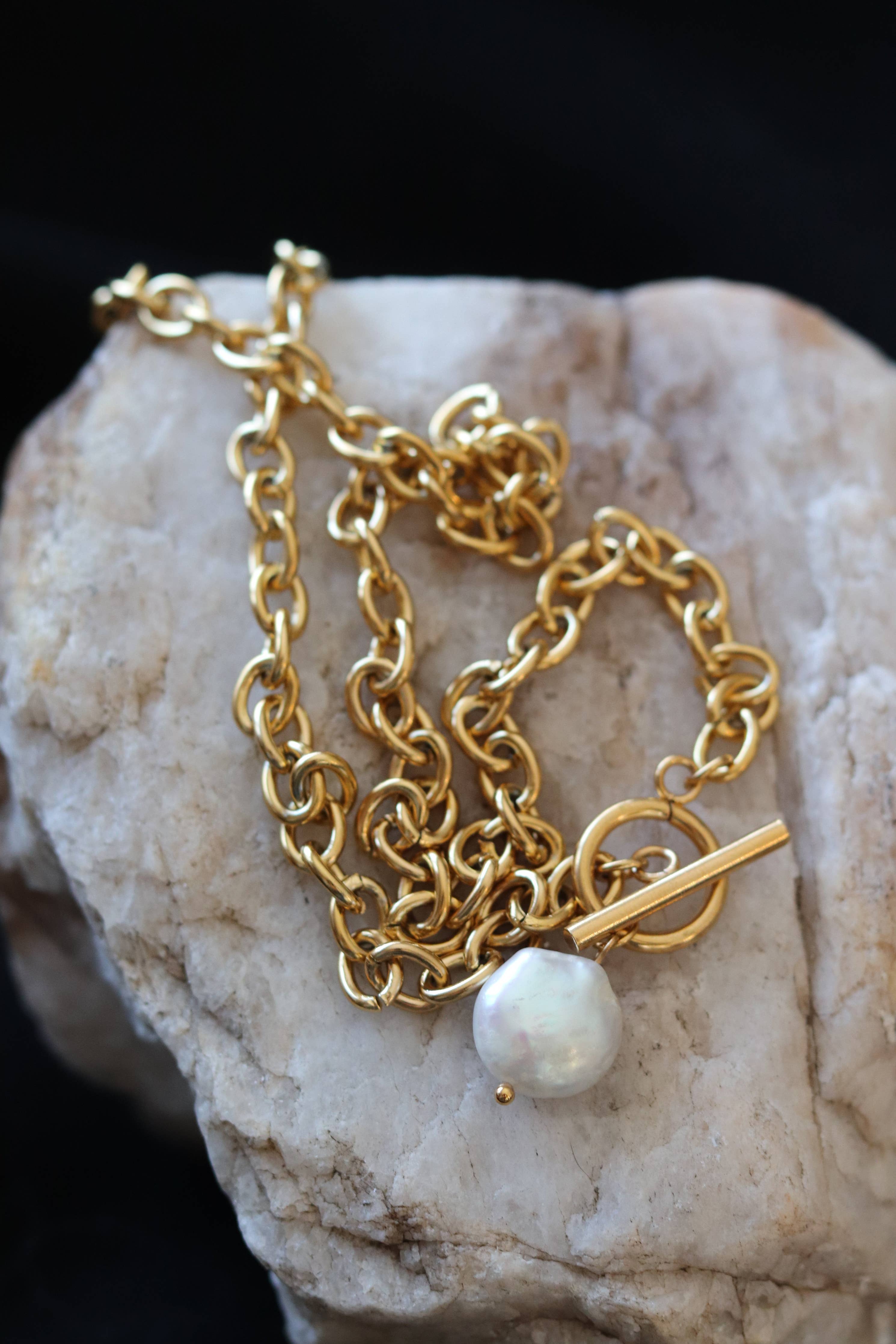 Charlotte Freshwater Pearl 18K Necklace