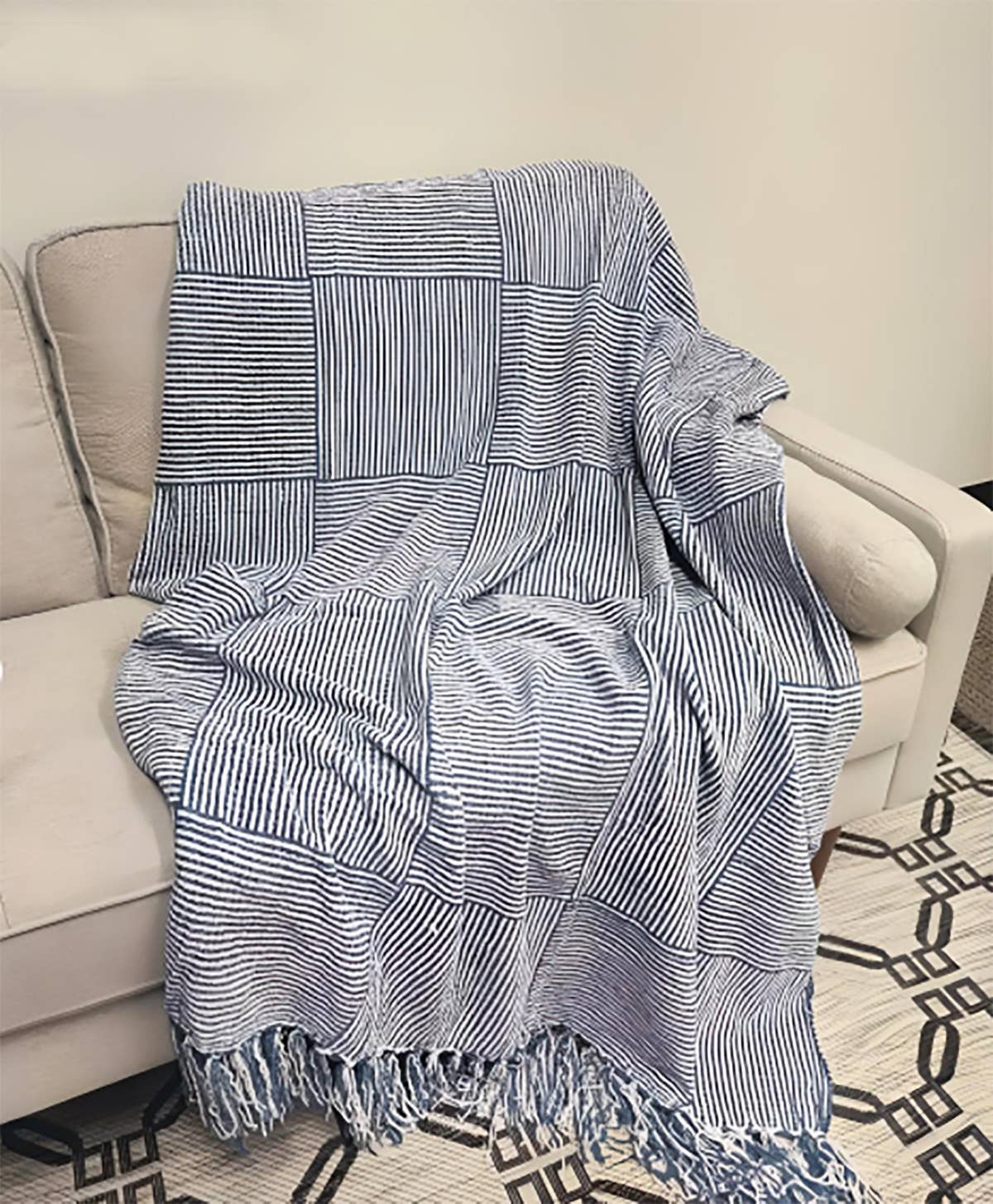 Chenille Woven Striped 50