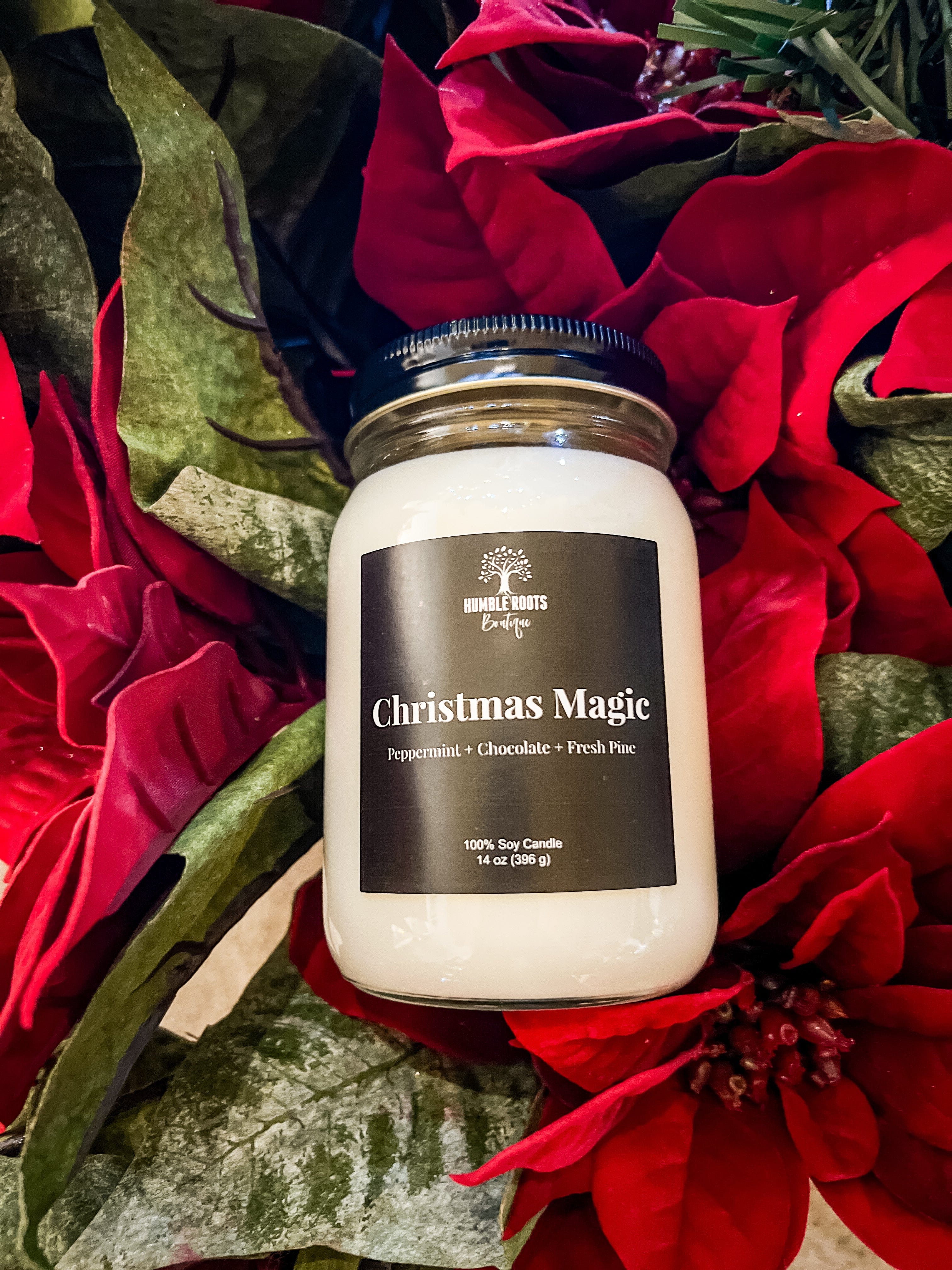 Humble Roots Boutique Candle Christmas Magic Soy Candle