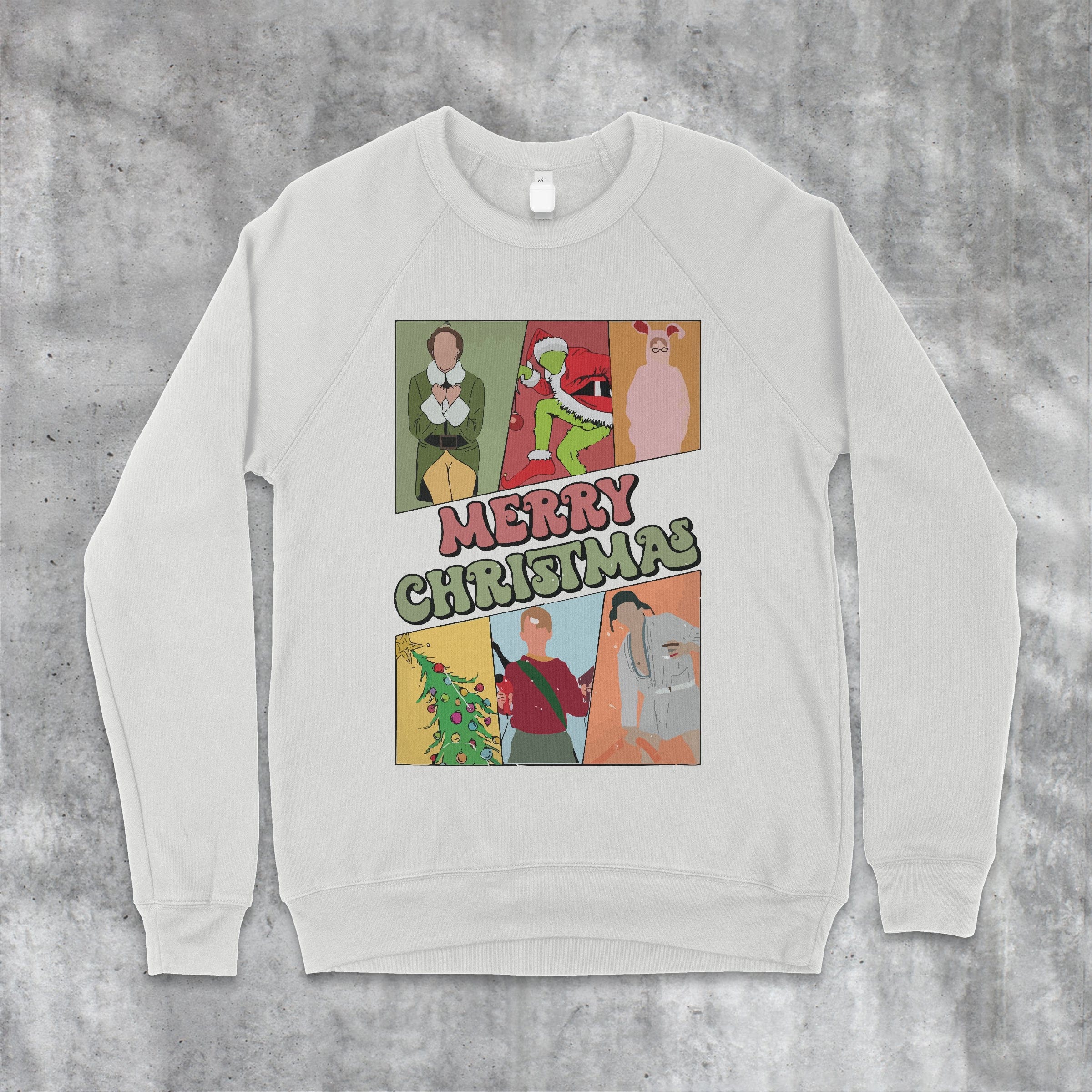 Humble Roots Boutique Sweatshirt Christmas Movie Favorites Crewneck Sweatshirt