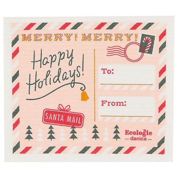 Christmas Swedish Dishcloth