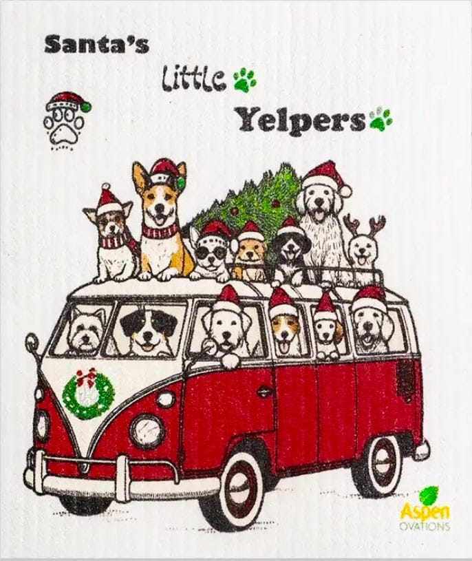 MJJ #8 (Melissa) Swedish Dishcloth Stocking Christmas Swedish Dishcloth