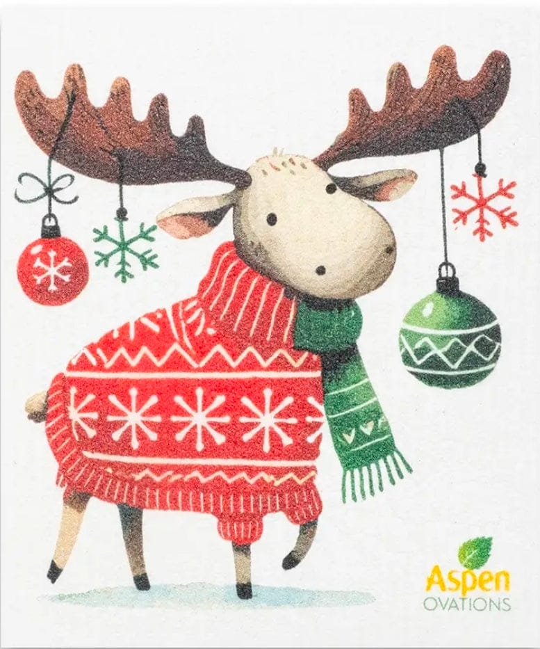 Christmas Swedish Dishcloth