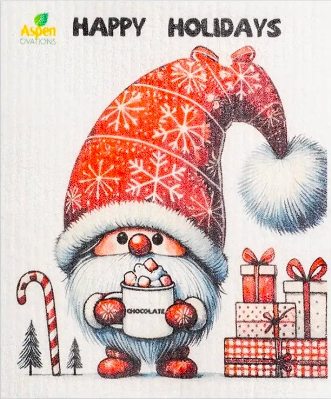 Christmas Swedish Dishcloth