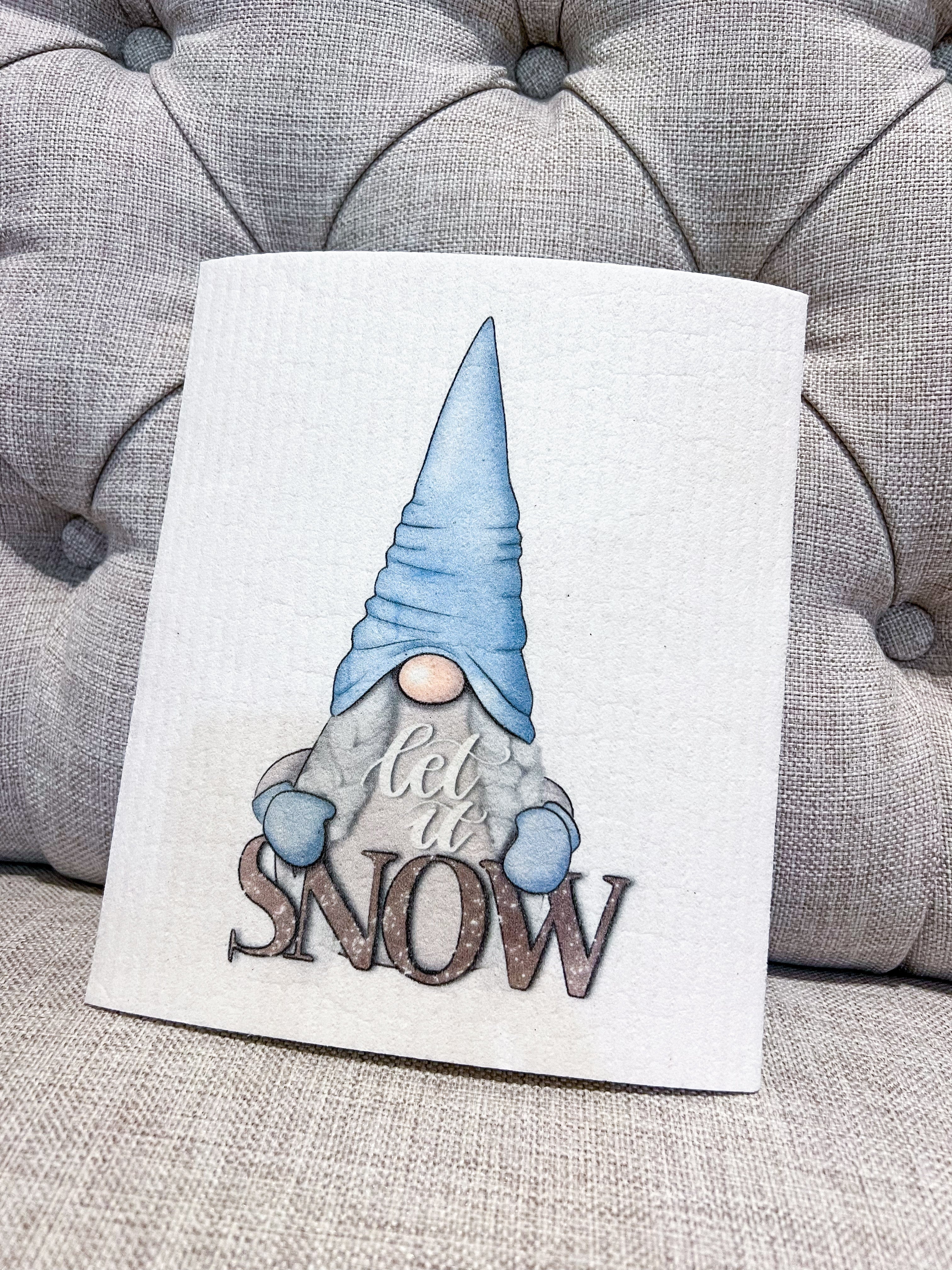 Christmas Swedish Dishcloth