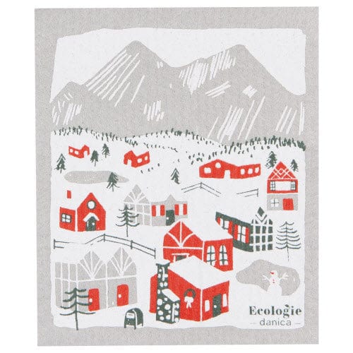 Christmas Swedish Dishcloth