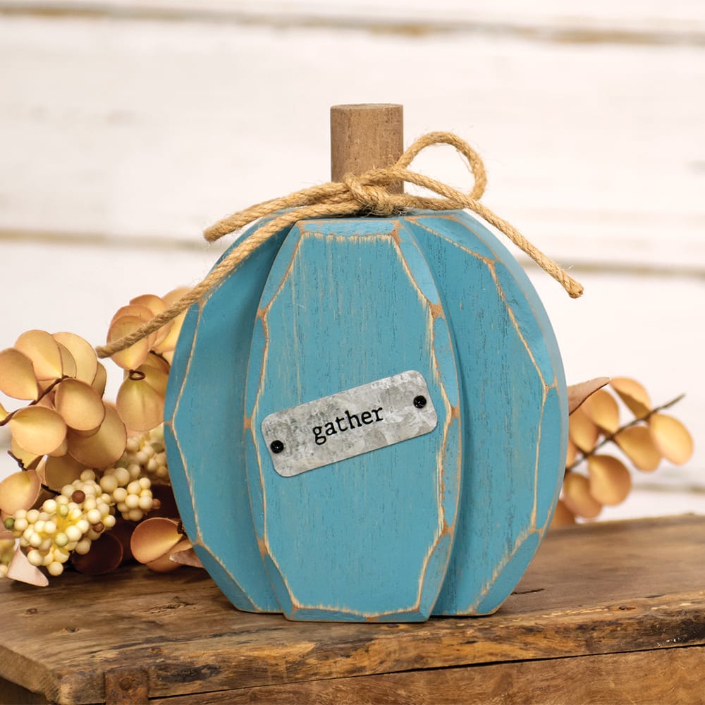 MJJ #8 (Melissa) Chunky Sitter Chunky Blue Gather Pumpkin