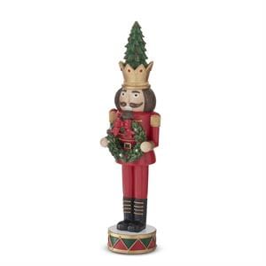 K&K Seasonal Decor Classic LED Soldier Holding Wreath