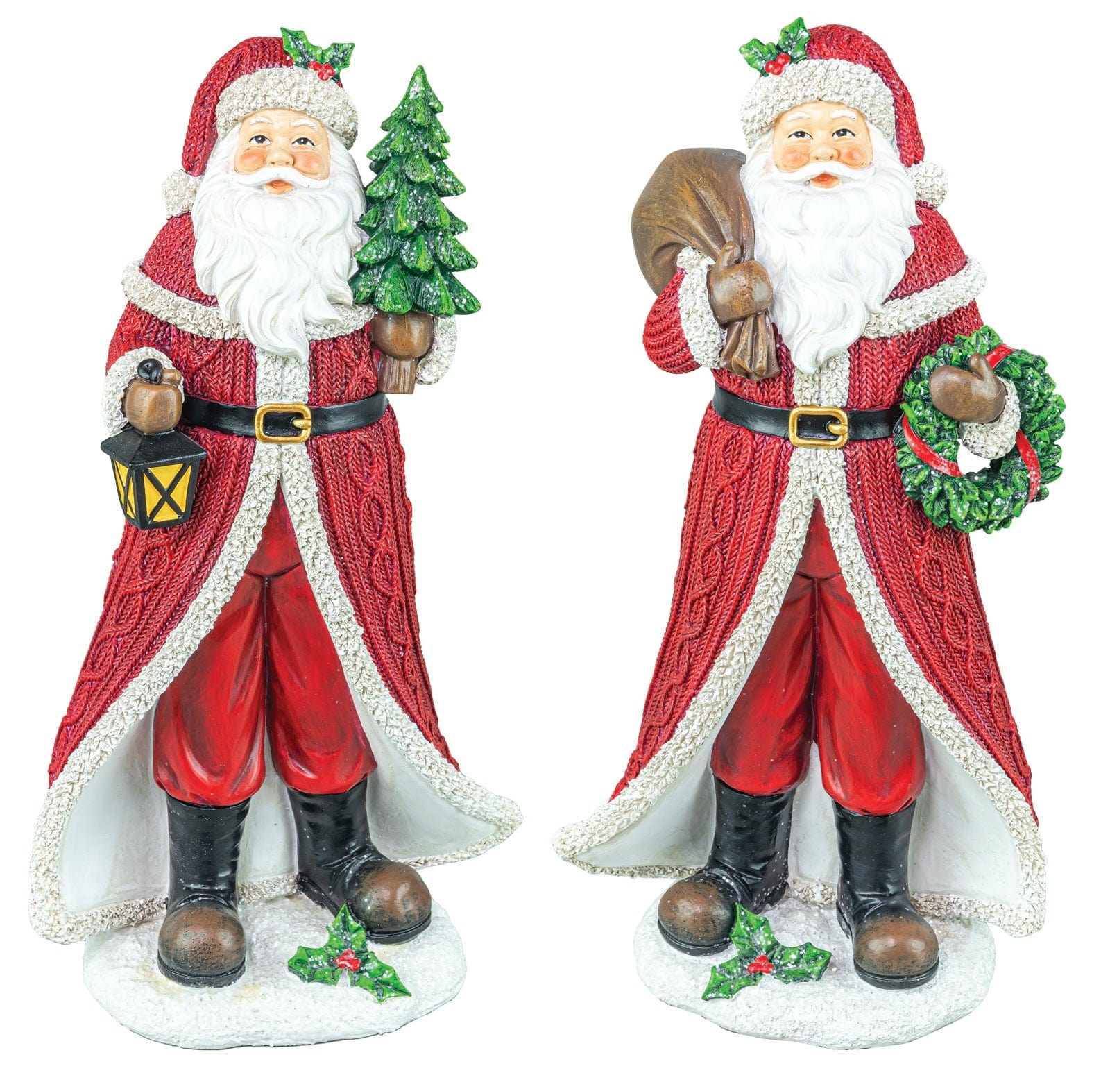 Classic Long Coat Santa