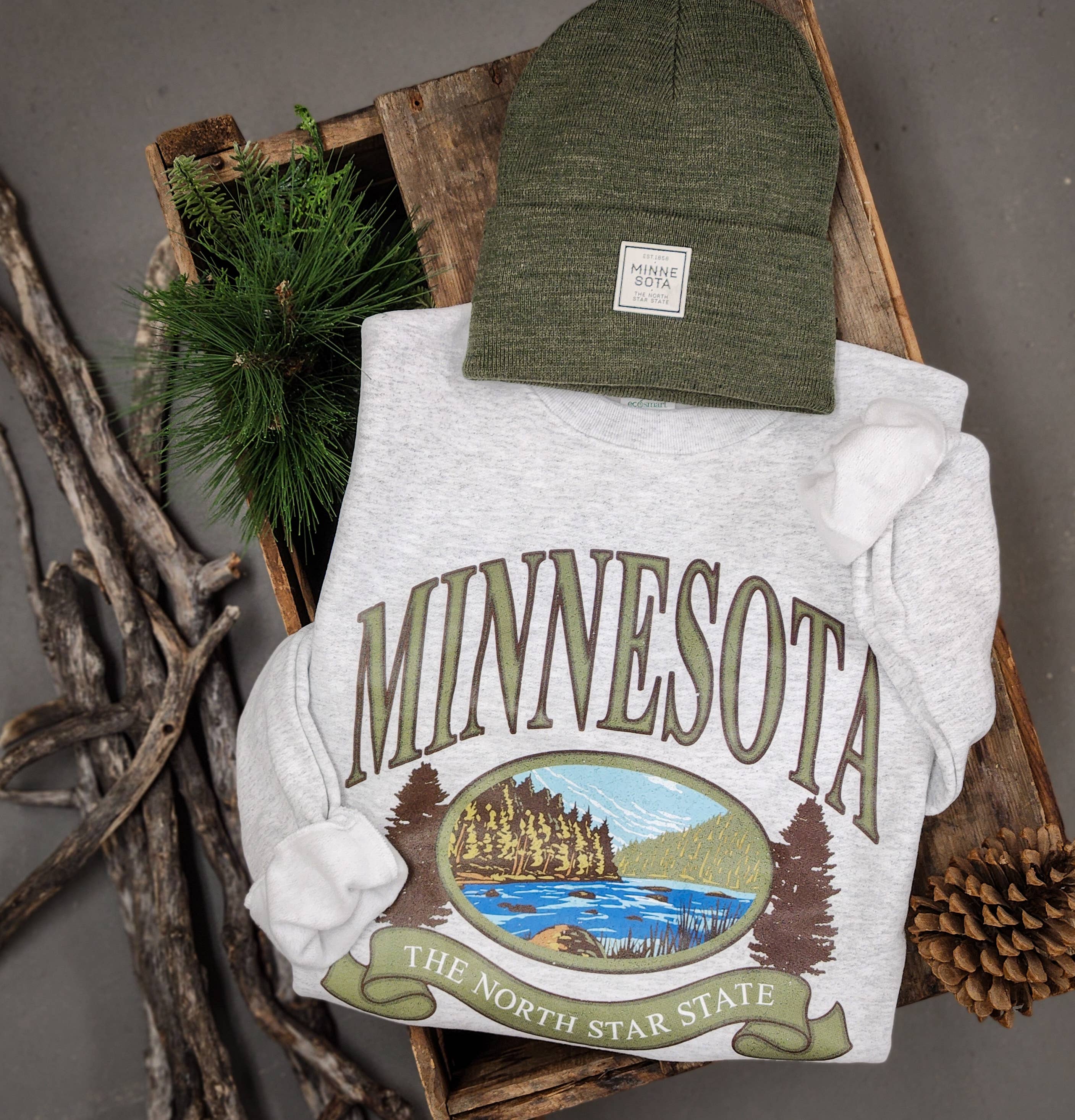 Ash Classic Minnesota Crewneck