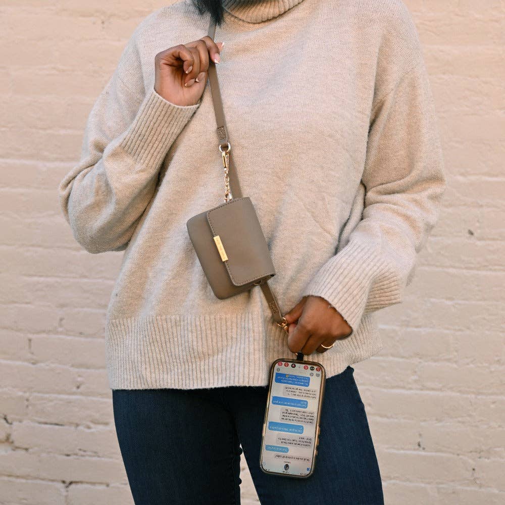 Clip & Go Crossbody Unique RFID Wallet Pouch