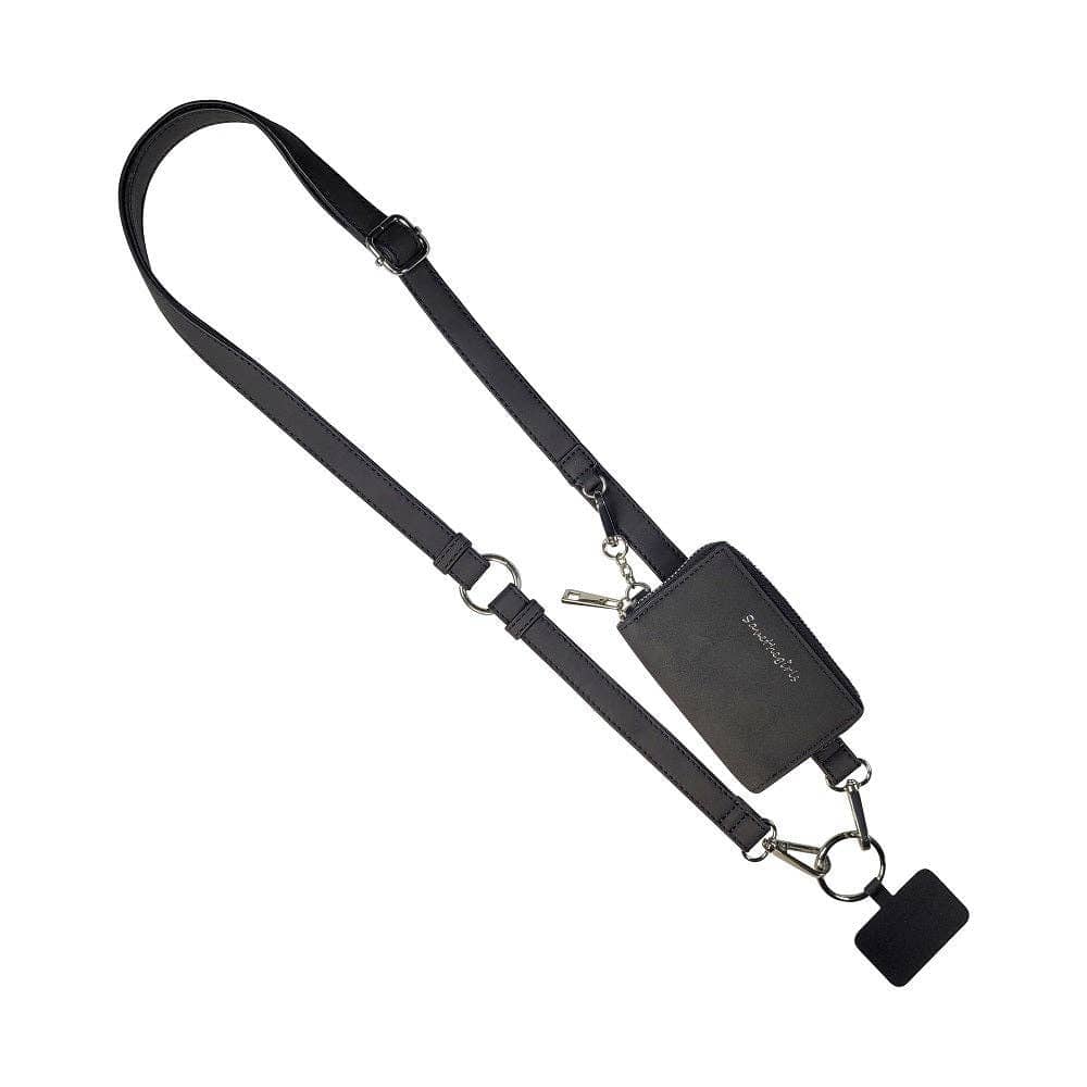 Clip & Go Strap w/Pouch Brushed Vegan Leather: Denim - Denim Pouch