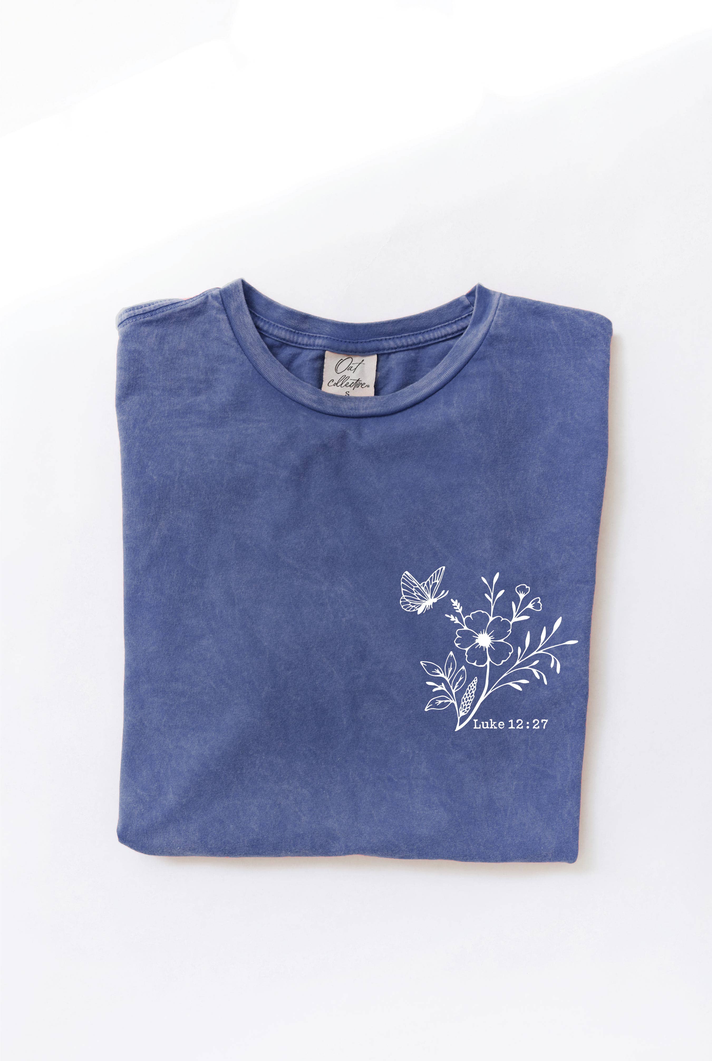 OAT COLLECTIVE Consider How The Wild Flowers Grow Mineral Tee