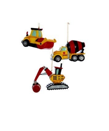 Construction Vehicle Ornament