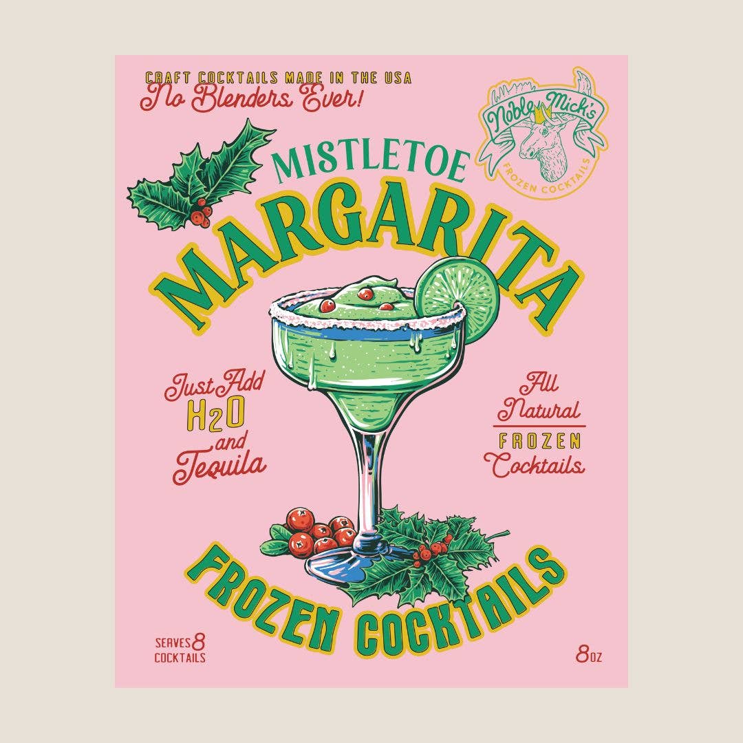Noble Mick's - Craft Beverage Company Beverage Mix Cranberry Mistletoe Margarita Frozen Cocktail