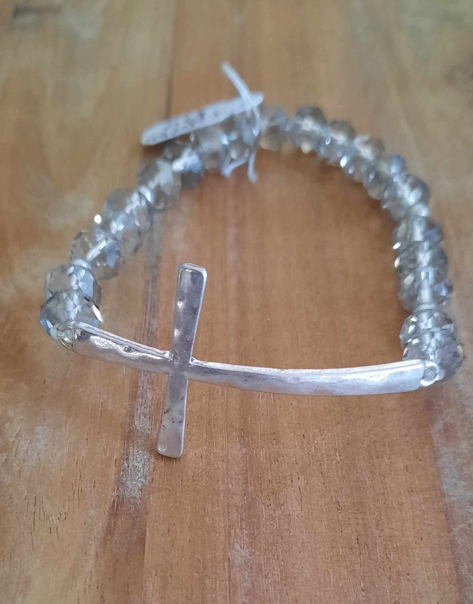 Cross Stretch Bracelet