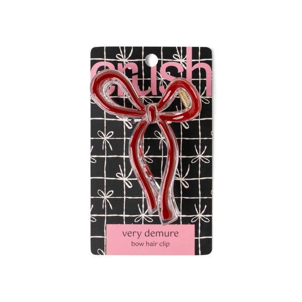 Very Demure Bow Hair Clip