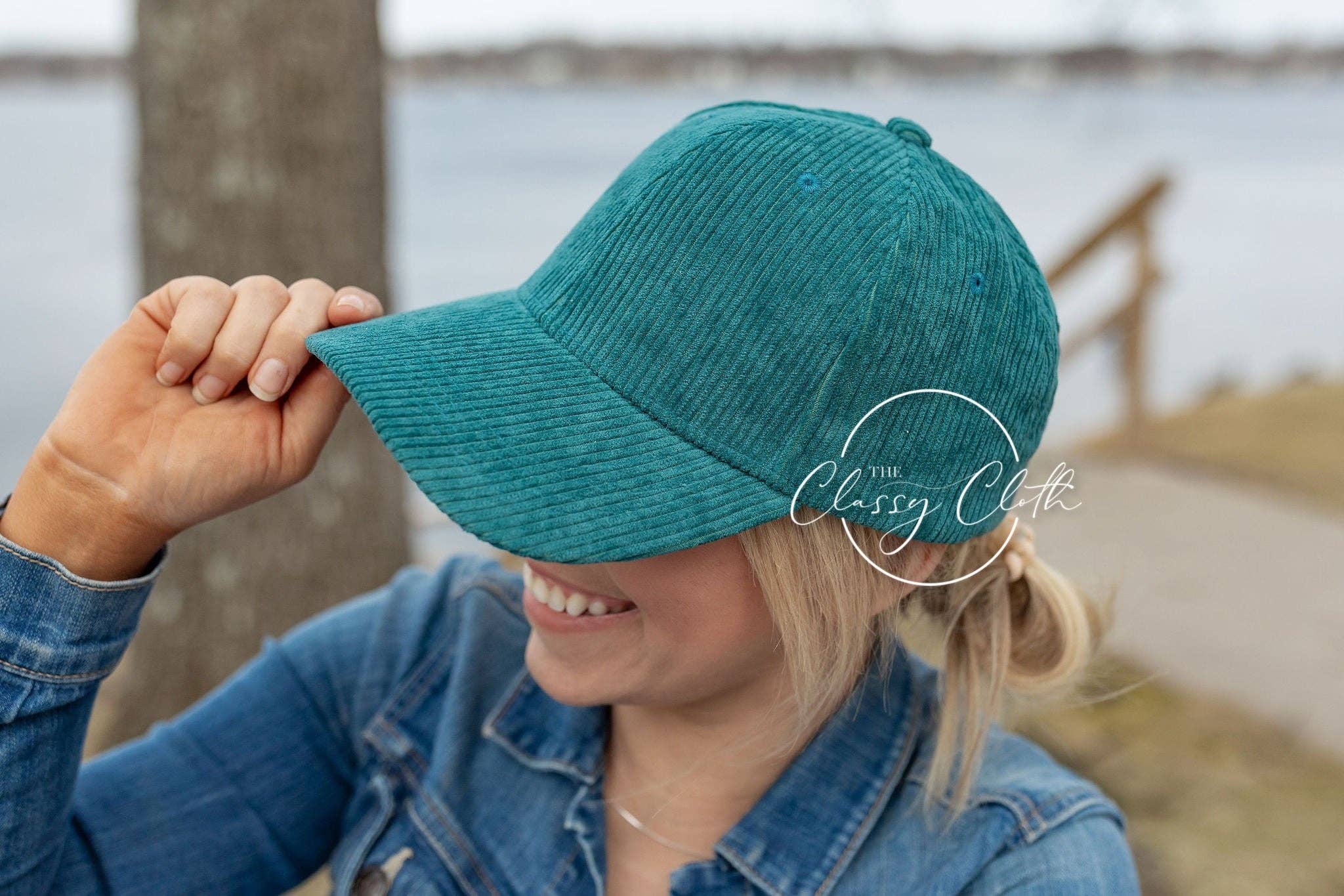 Corduroy Baseball Hat - RTS: Black