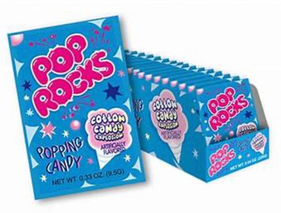 Nostalgic Pop Rocks Cotton Candy 🍬