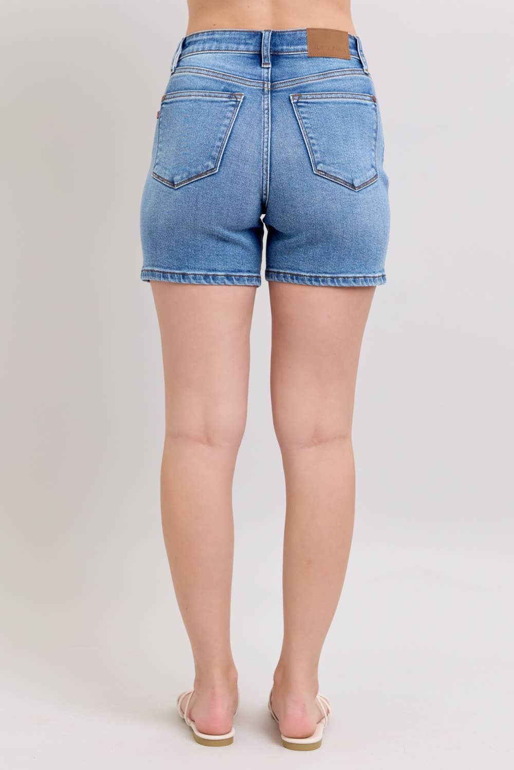 Judy Blue High Waist Dad Shorts