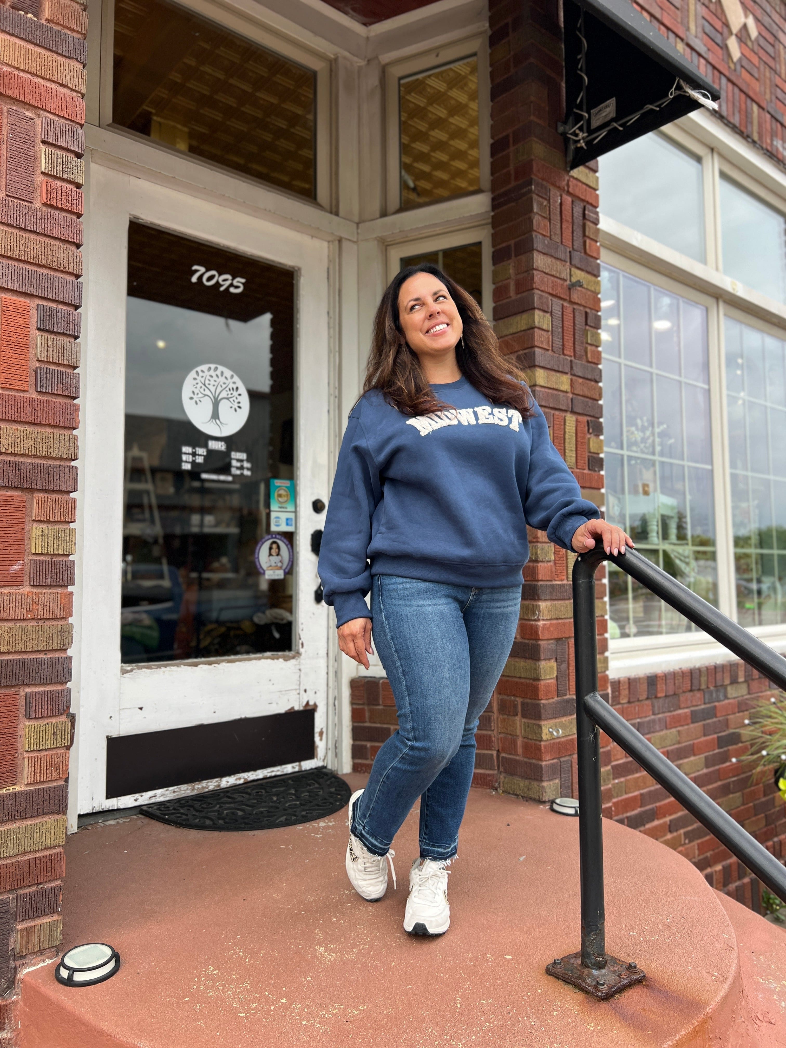 Dark Blue Midwest Sweatshirt