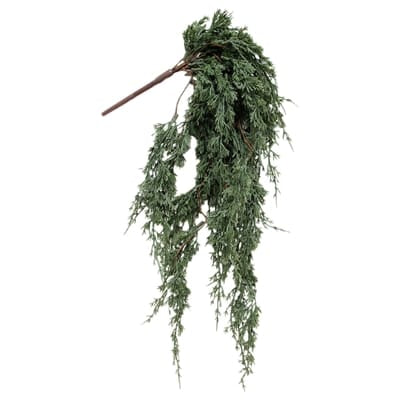 WT Collection Seasonal Decor Dark Green Juniper Dripping Garland