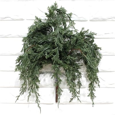 WT Collection Seasonal Decor Dark Green Juniper Pick