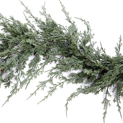 WT Collection Seasonal Decor Dark Juniper Garland