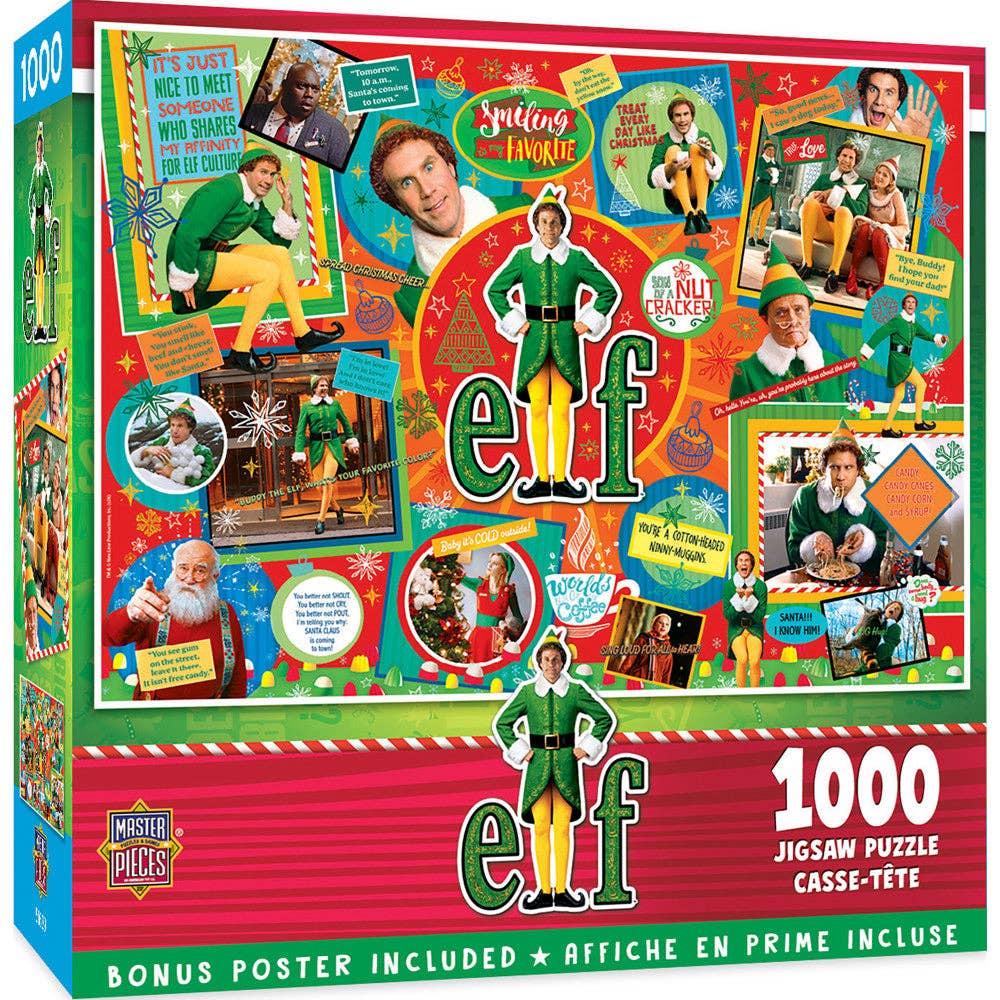Elf 1000 Piece Jigsaw Puzzle