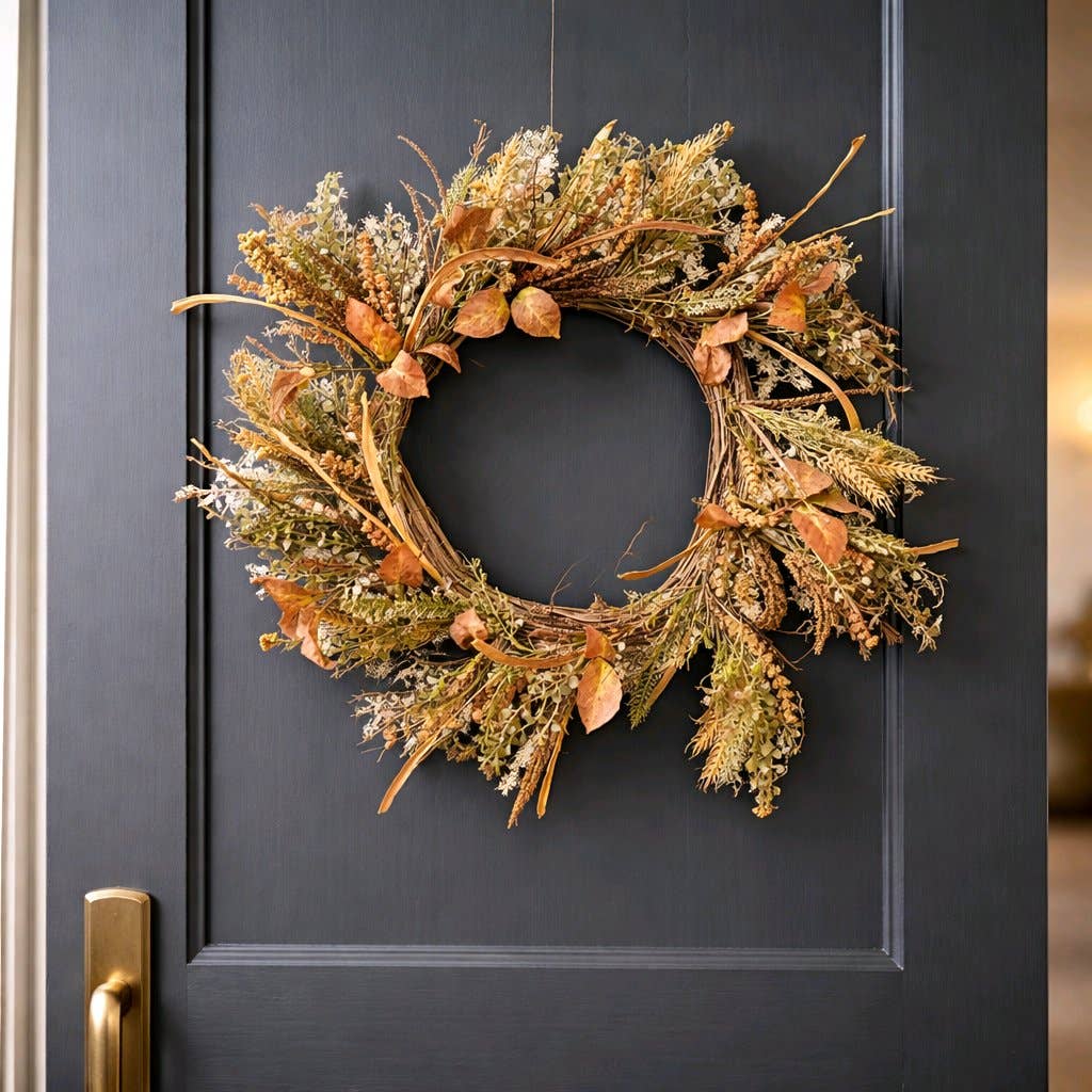 A Fall Gathering Wreath