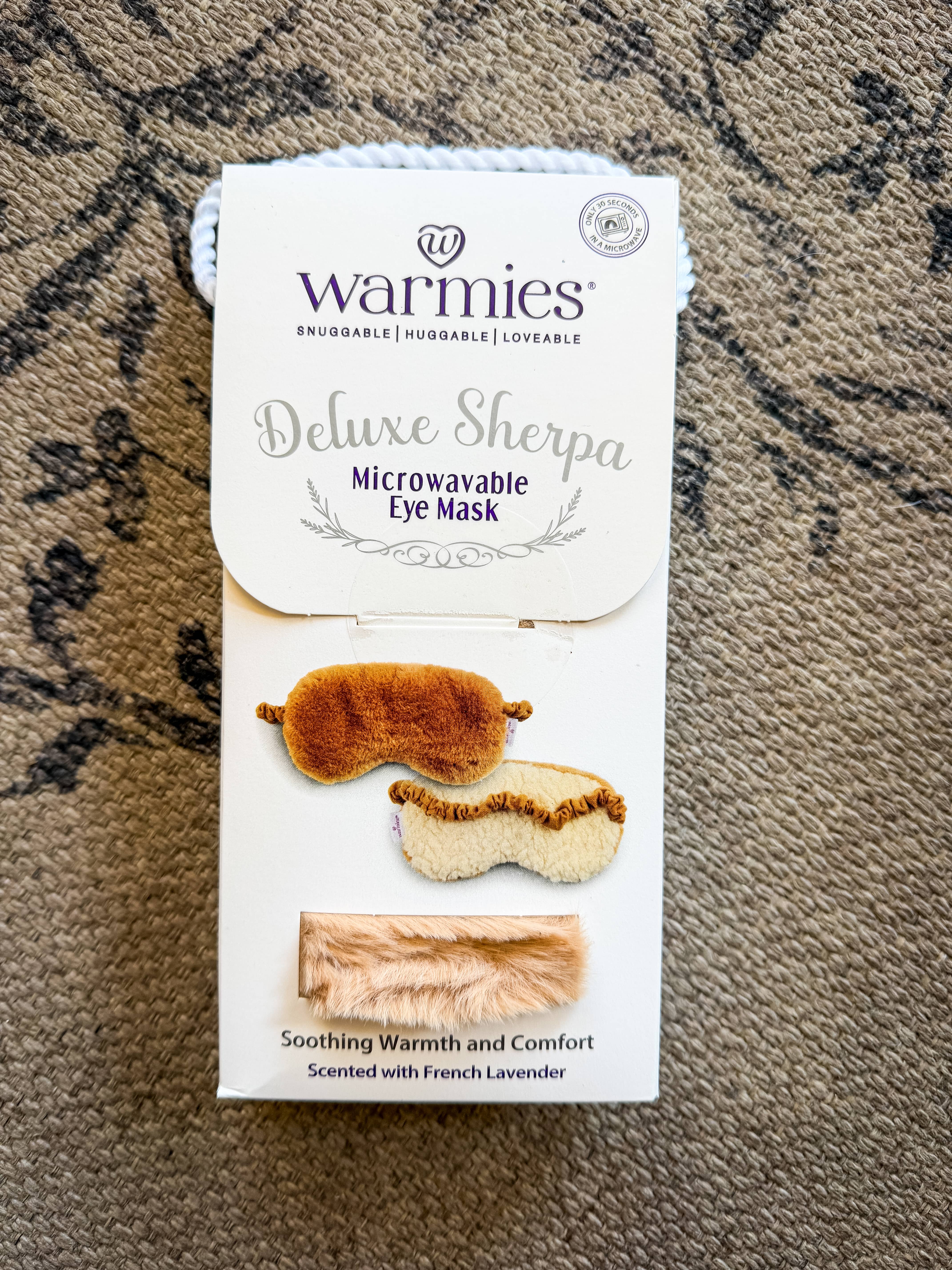 Warmies Deluxe Sherpa Warmies® Eye Mask