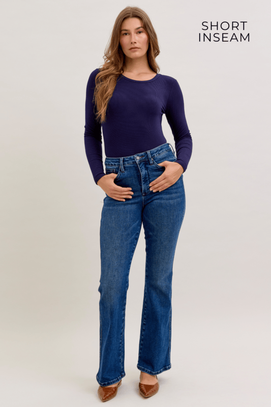 Devon Tummy Control Boot Cut Judy Blue Jeans