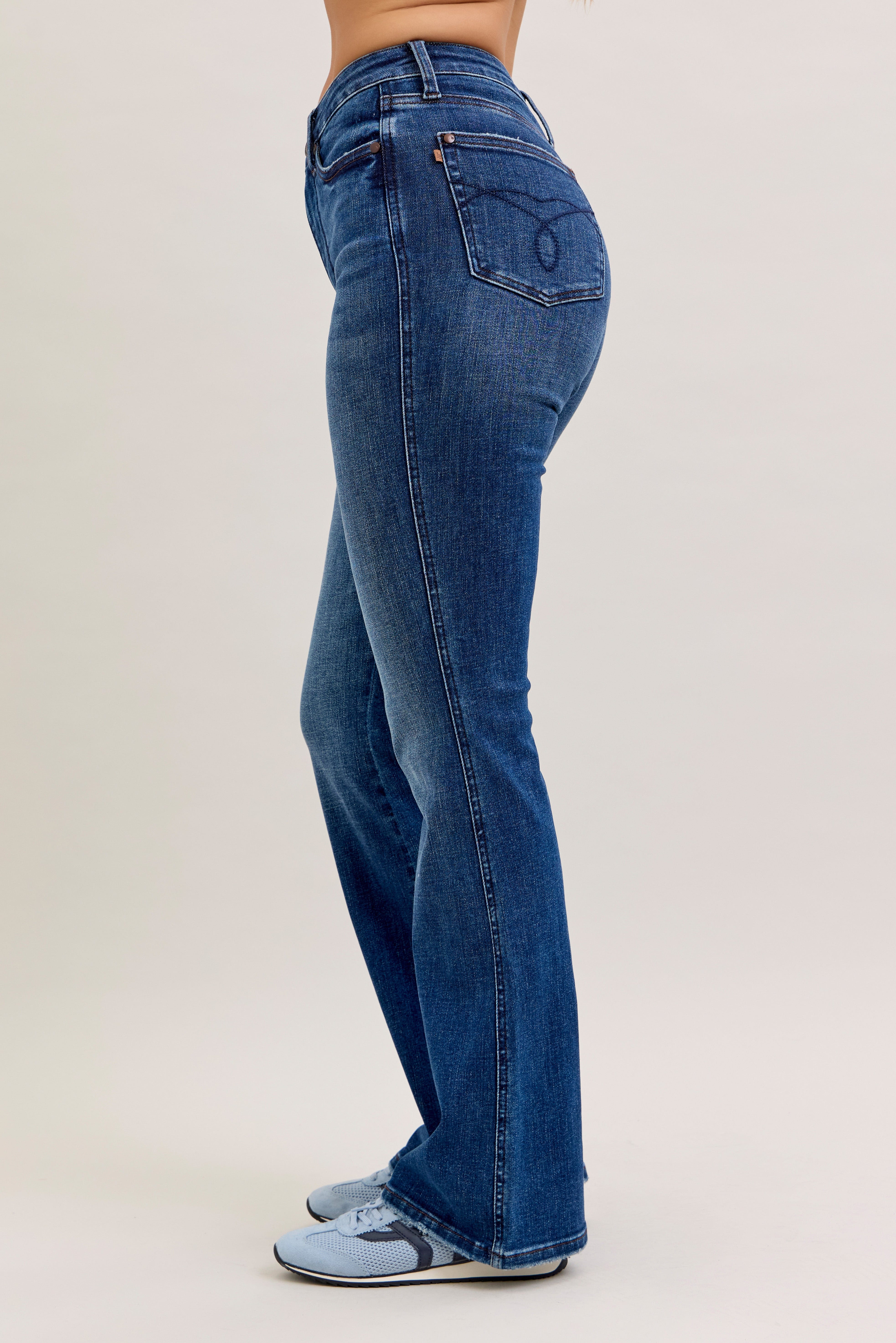 Devon Tummy Control Boot Cut Judy Blue Jeans