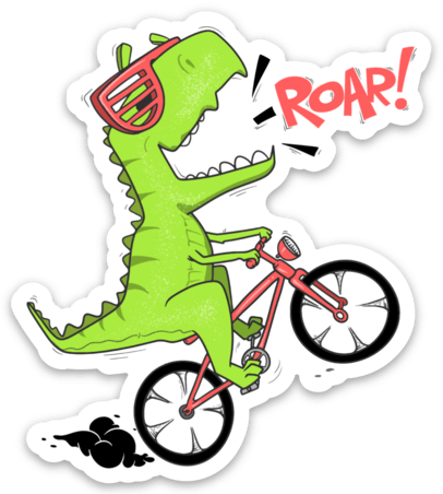 Dinosaur Vinyl Sticker