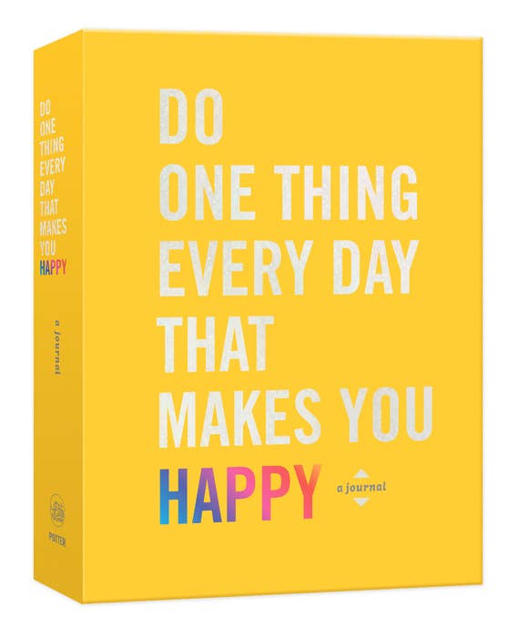 Penguin Random House LLC Book Do One Thing Every Day That Makes You Happy