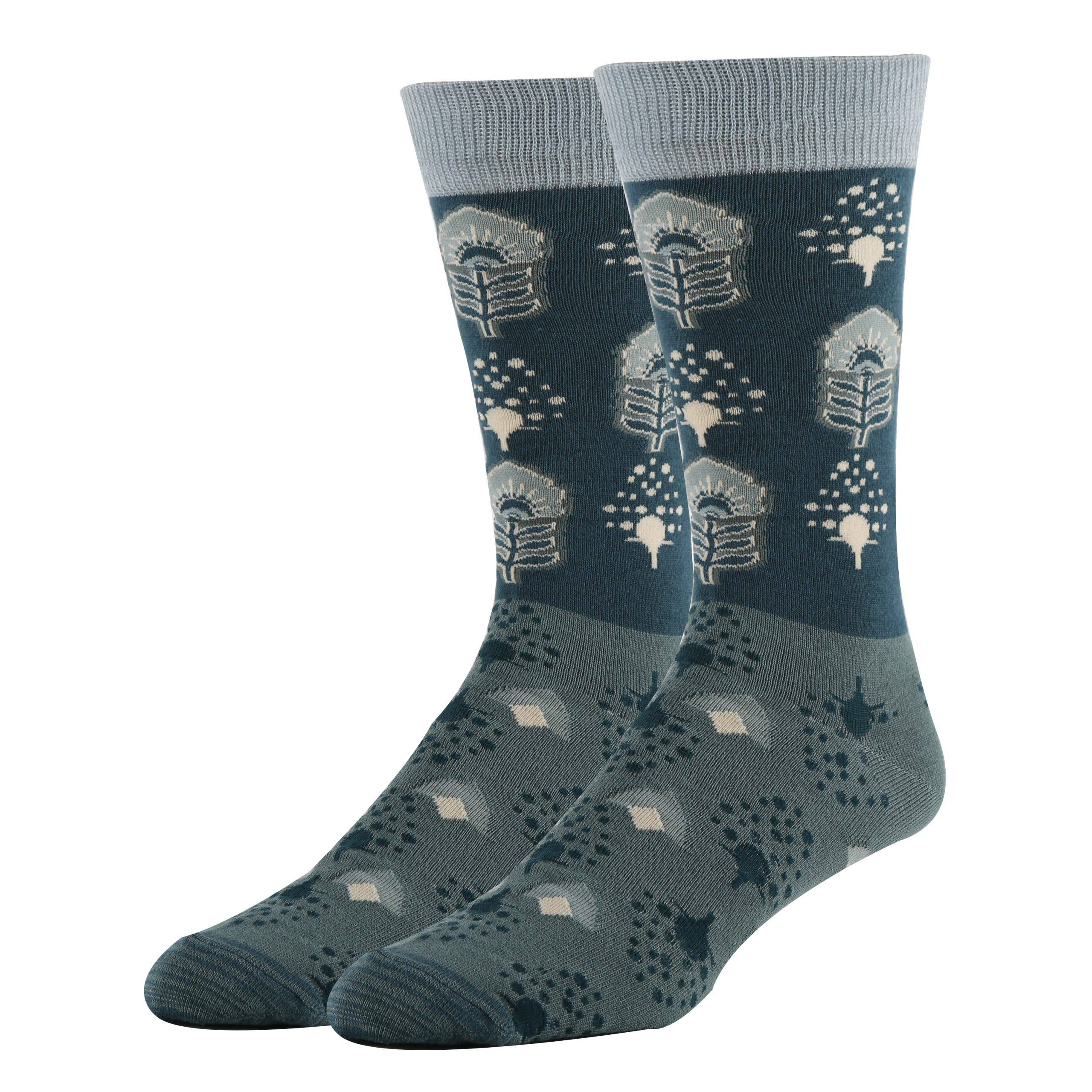 Romantico | Men's Premium Bamboo Dress Crew Socks