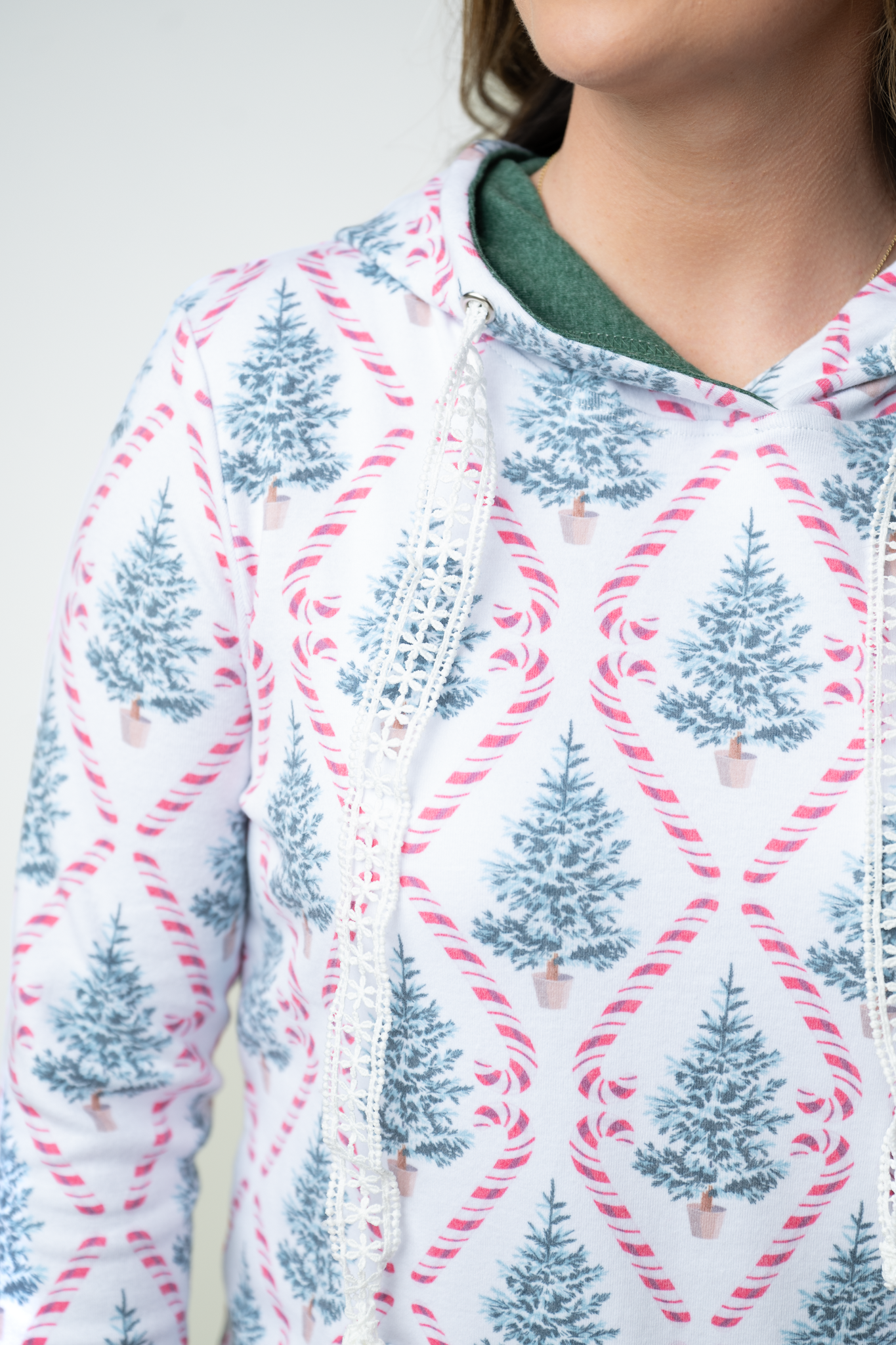 Candy Cane Lane Pullover Hoodie