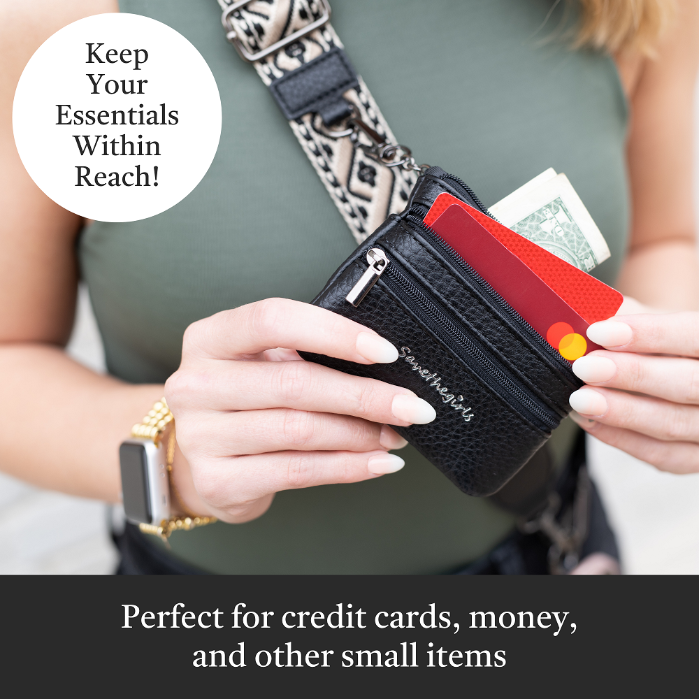 XOXO Clip & Go Strap w/Zippered Pouch