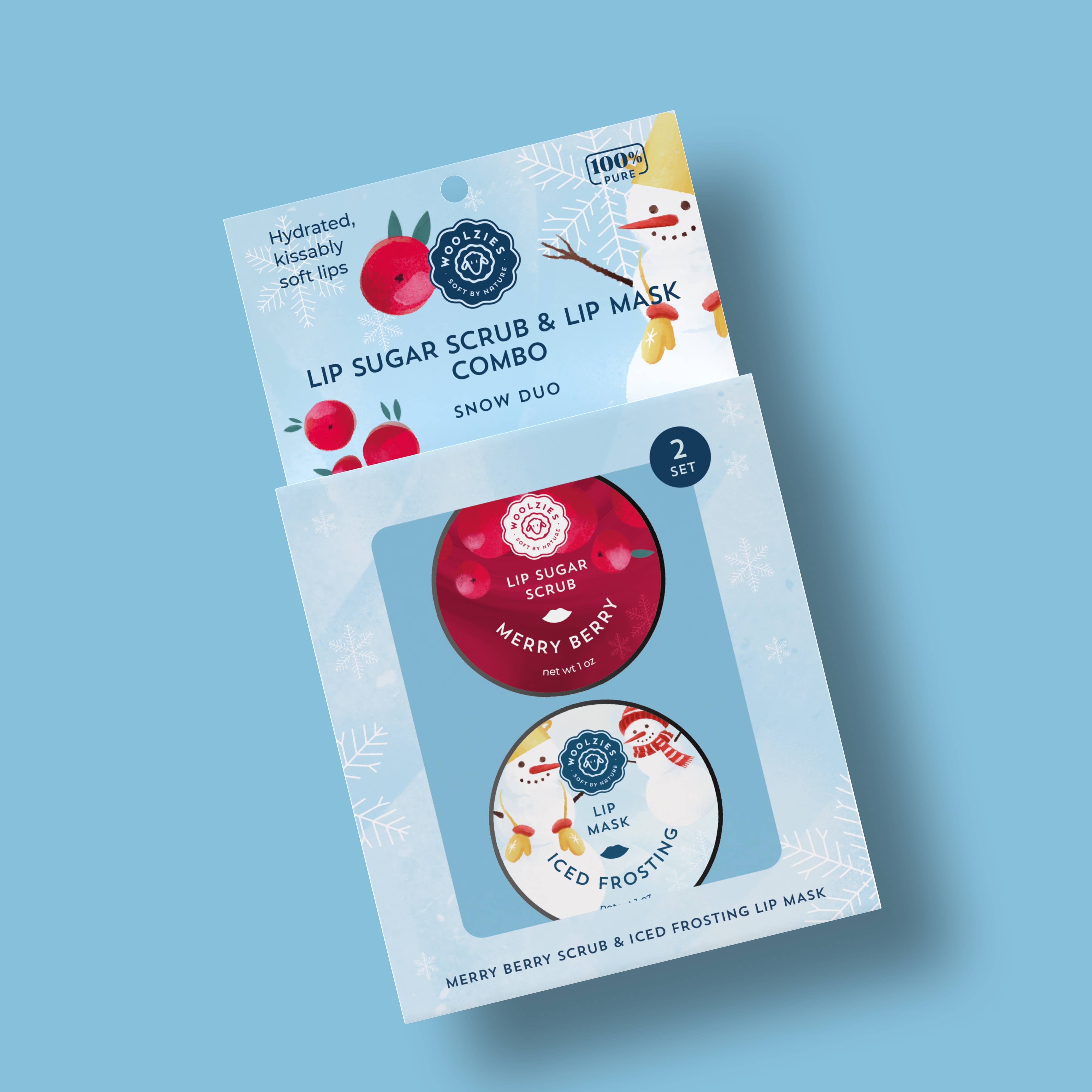 Lip Sugar Scrub & Lip Mask Snow Duo: Original